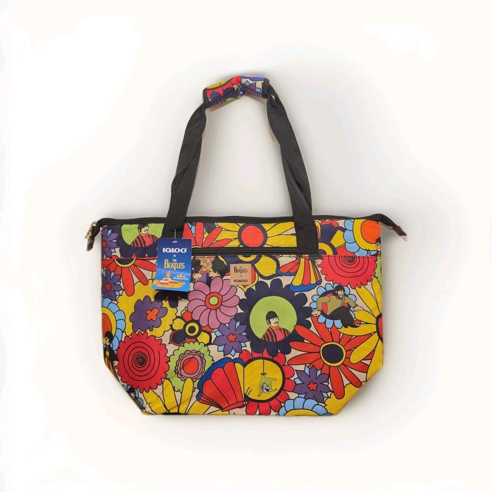 The Beatles 30 Can Tote Bag Yellow Submarine Igloo Cooler NWT